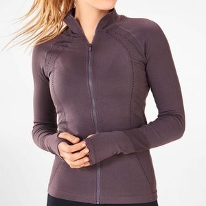 Fabletics Delta Seamless Jacket/ Workout Top